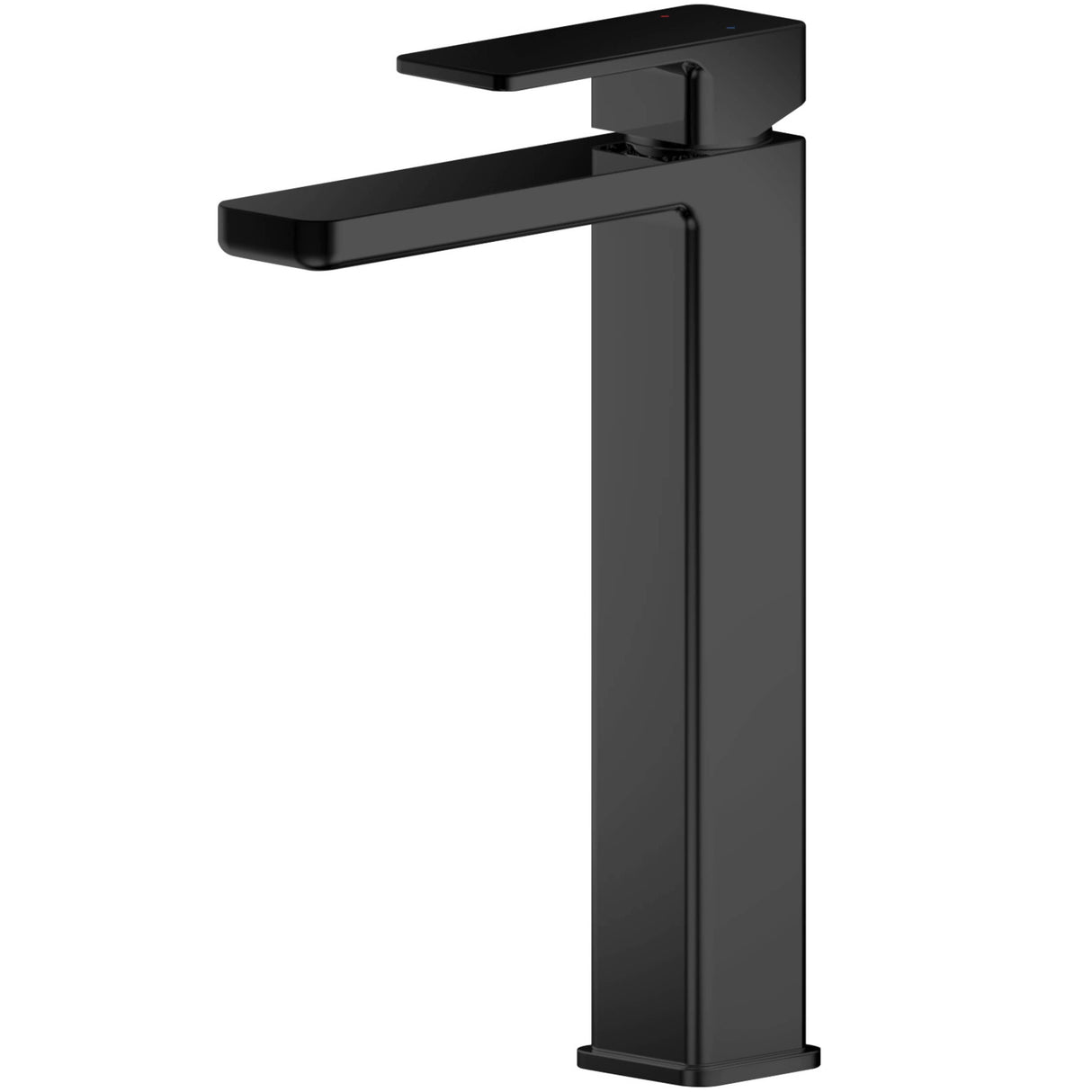 Nuie Windon Tall Mono Basin Mixer Tap Matt Black WIN470