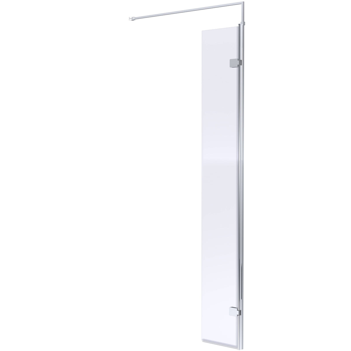 Hudson Reed 8mm Wetroom Return Screen Chrome WRSA030H