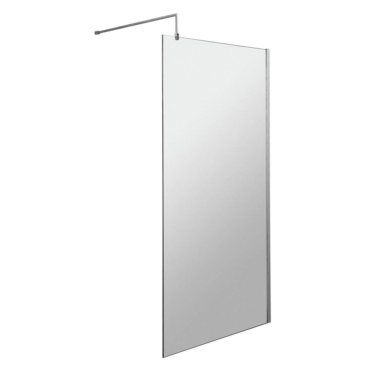 Nuie 8mm Wetroom Screen Chrome WRSC090