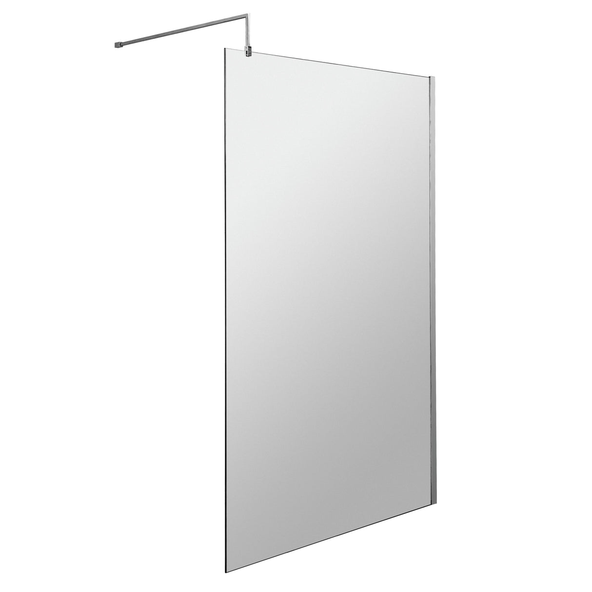Nuie 8mm Wetroom Screen Chrome WRSC11