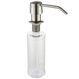 Astini Brushed Steel 270ml Integrated Kitchen Sink Soap Dispenser 201/BN