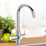 Astini Torlan Chrome 3 Way Ambient & Water Filter Kitchen Sink Mixer Tap