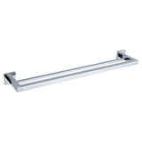 Astini Sydney Chrome Square Double Towel Rail