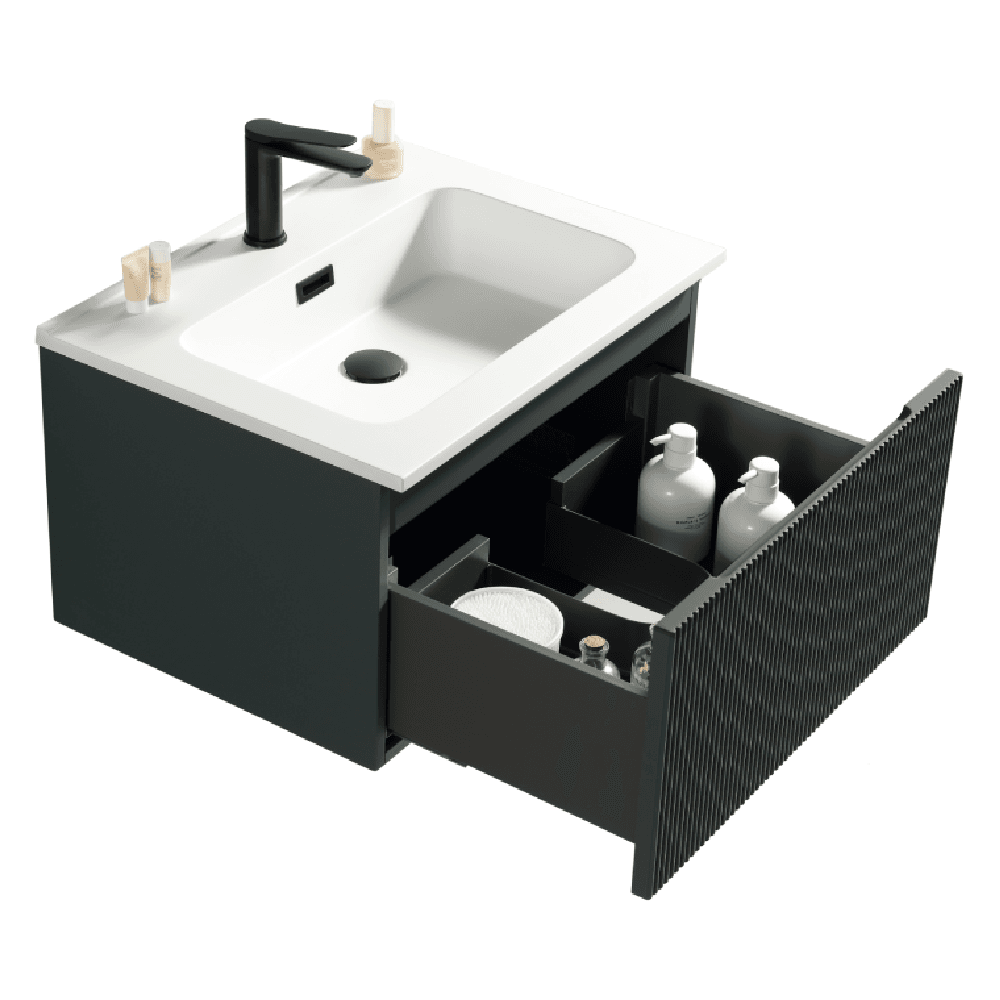 Astini Flauto 600 Wall Hung Vanity Unit & Basin