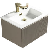 Astini Flauto 600 Wall Hung Vanity Unit & Basin
