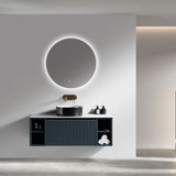 Astini Flauto 1000mm Wall Hung 2 Side Storage Vanity Unit With Counter Top