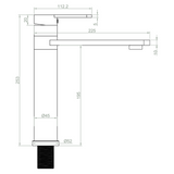 Ellsi Luxus Single Lever Kitchen Mixer Tap CHROME LXS-01-CH LD