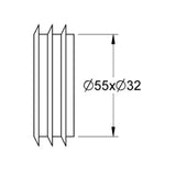 Grohe 37119000 Flush Pipe Connector 37119000 LD