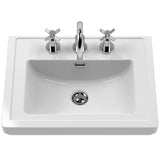 4_Fireclay 3TH Basin 500mm CBM532