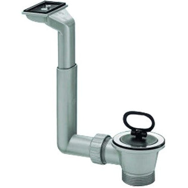 Pyramis Kitchen Sink Waste & Overflow (Waste A) Silver 990521096501