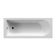 Nuie Barmby Round Single Ended Eternalite Acrylic Bath White BMON013