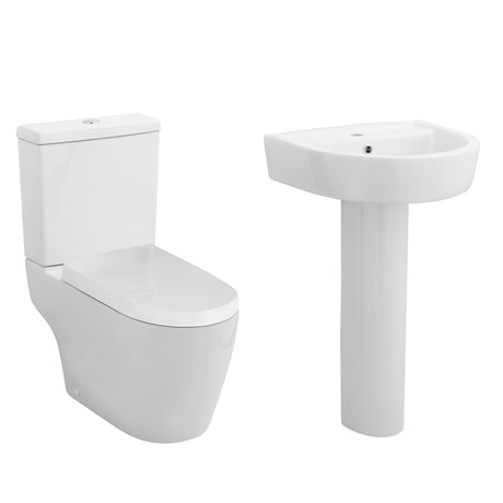 Nuie Provost Toilet & Basin Suite - 520mm Wide BMPROVPK01