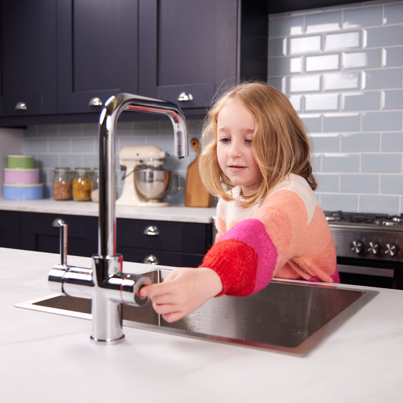 Ellsi Impromta Biometric Instant Boiling Water Tap With Boiler & Filter CHROME LS24