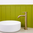 Ellsi Bounce Tall Mono Basin Mixer Tap BRUSHED BRASS PDT-000696 LS1