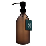 Frosted Amber Glass Dispenser