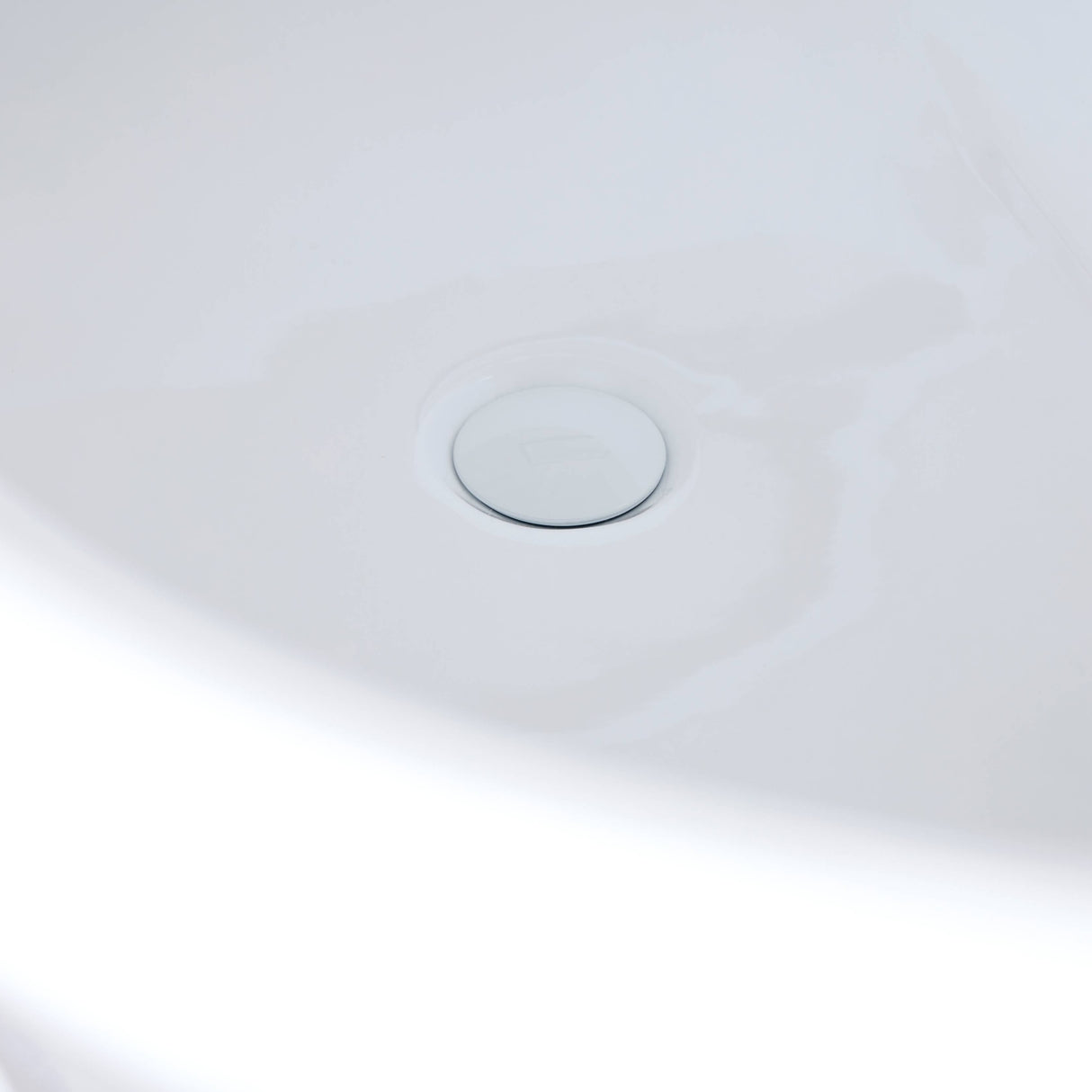 Bathmegastore Ginger Acrylic Rippled Freestanding Bath L1700 x W800mm Polished White BMGINGER-BATH-WHITE-1700-WASTE-WHITE LS3