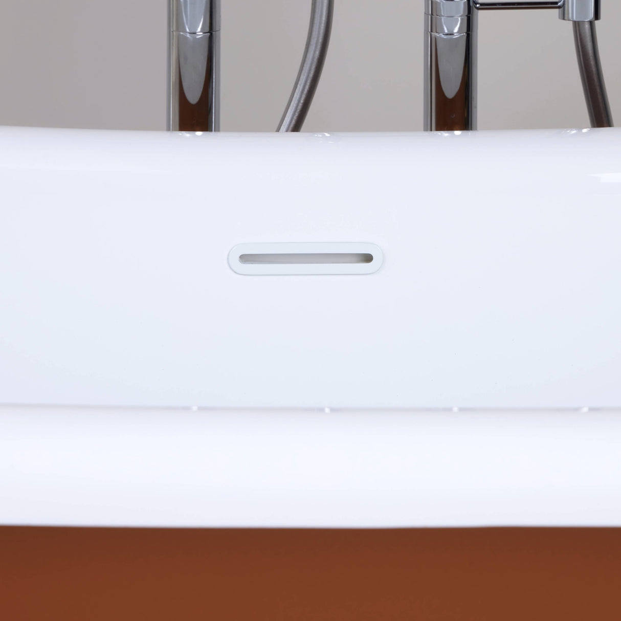 Bathmegastore Audrey Acrylic Freestanding Bath Metallic LS4