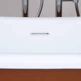 Bathmegastore Audrey Acrylic Freestanding Bath Metallic LS4