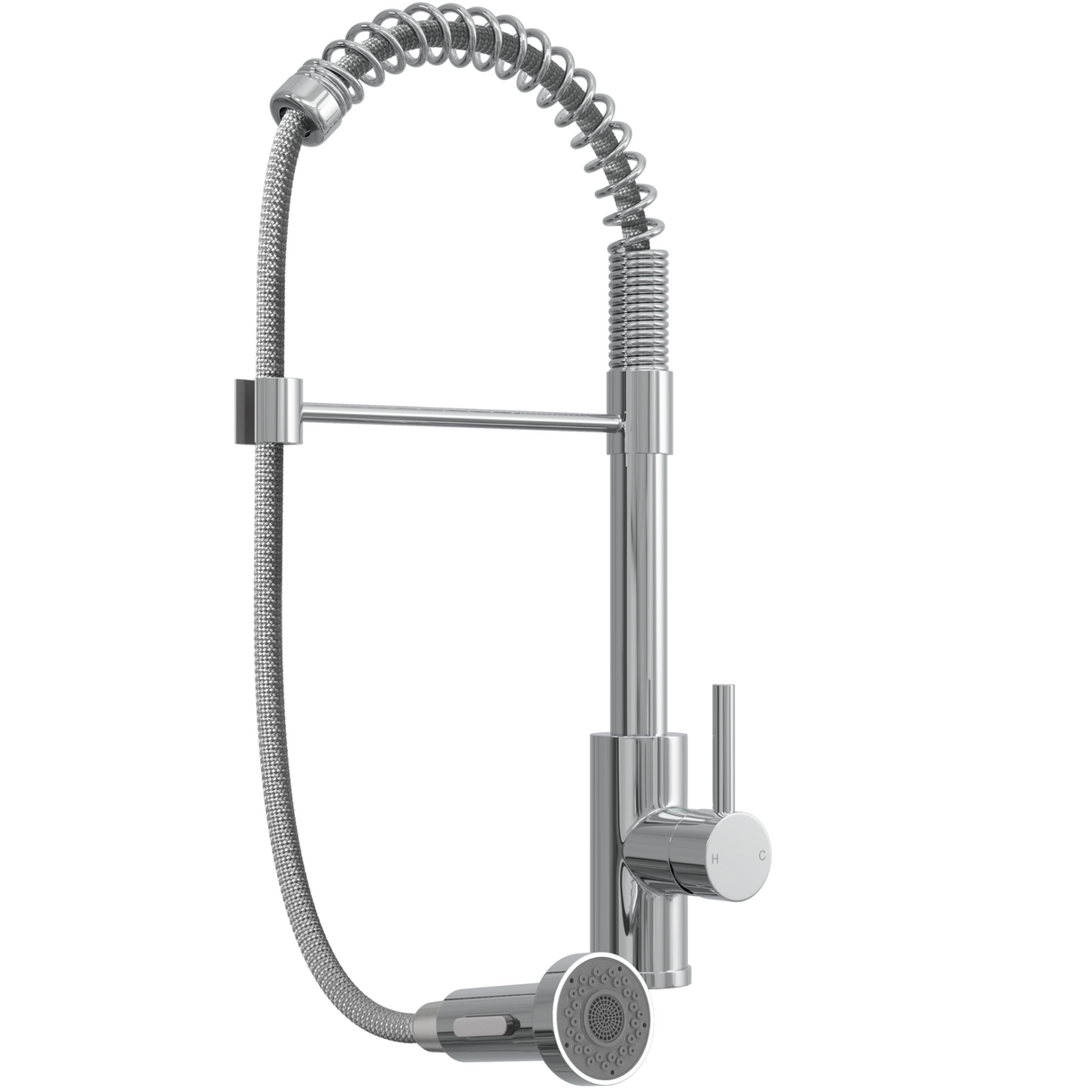 Ellsi Contra Spring Style Pull-Out Single Lever Kitchen Mixer Tap CHROME CON-01-CH_2