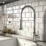 Ellsi Contra Spring Style Pull-Out Single Lever Kitchen Mixer Tap CHROME CON-01-CH LS