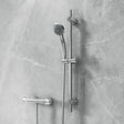 Ellsi Dew Thermostatic Bar Valve & Round Shower Set Chrome SK-08-CH LS1