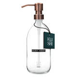 Vintage Clear Dispenser Bottles