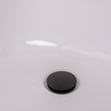 Ellsi Easy Clean Click Clack Bath Waste & Overflow MATT BLACK ECBW001MB LS2