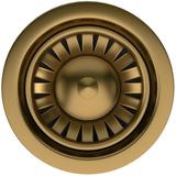 Ellsi Elite Kitchen Sink Waste Strainer Brushed Gold 90mm BRUSHED GOLD PDT-000299