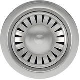 Ellsi Elite Kitchen Sink Waste Strainer Brushed Steel 90mm BRUSHED STEEL PDT-000590