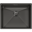 Ellsi Elite 1.0 Bowl Stainless Steel Undermount Kitchen Sink Gun Metal 540mm x 440mm GUN METAL PDT-000440_1