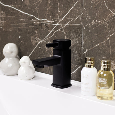 Ellsi Ella Mono Basin Mixer Tap MATT BLACK ELL-01-MB LS1