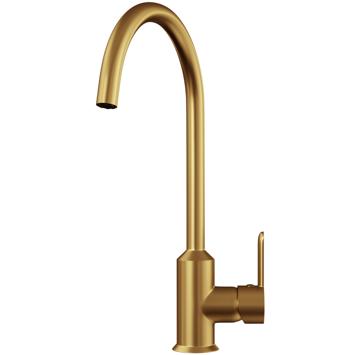 Ellsi Entice Cold Start Single Lever Kitchen Mixer Tap BRUSHED GOLD ENT-01-BG