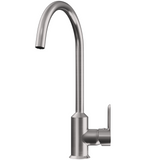 Ellsi Entice Cold Start Single Lever Kitchen Mixer Tap BRUSHED STEEL ENT-01-BS