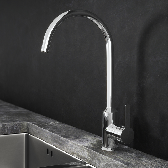 Ellsi Entice Cold Start Single Lever Kitchen Mixer Tap CHROME ENT-01-CH LS