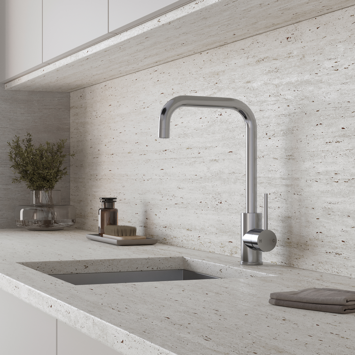 Ellsi Forma Single Lever Kitchen Mixer Tap CHROME FOR-01-CH LS