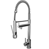 Ellsi Grande Spring Style Pull-Out Single Lever Kitchen Mixer Tap CHROME GRA-01-CH