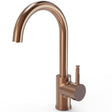 Ellsi Sole Single Lever 3in1 Instant Boiling Water Tap With Boiler & Filter BRUSHED COPPER HWT-KIT-08-BC