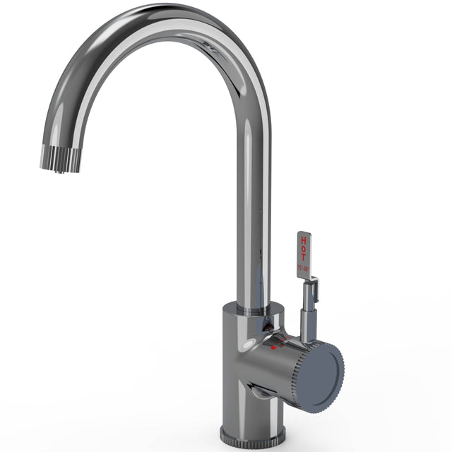 Ellsi Firm Single Lever 3in1 Instant Boiling Water Tap With Boiler & Filter CHROME HWT-KIT-10-CH