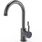 Ellsi Firm Single Lever 3in1 Instant Boiling Water Tap With Boiler & Filter GUN METAL HWT-KIT-10-GM