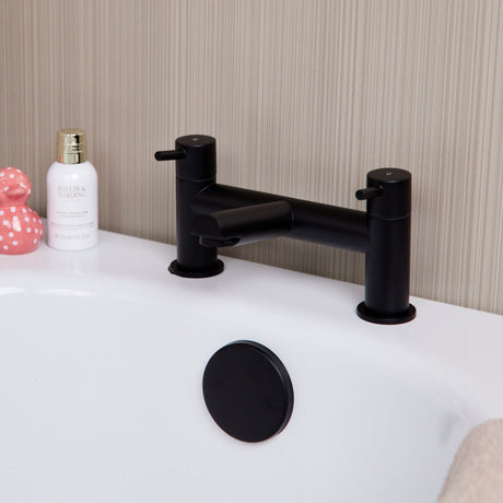 Ellsi Juke Bath Filler Tap MATT BLACK JUK-03-MB LS1