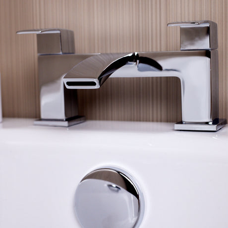 Ellsi Kinlin Waterfall Bath Filler Tap CHROME KIN-03-CH LS4