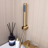 Ellsi Lanza Bath Shower Mixer Tap & Shower Kit BRUSHED BRASS LAN-02-BB LS4