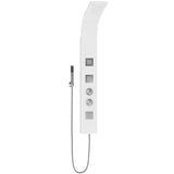 Ellsi Luna Thermostatic Shower Tower Panel Matt White MATT WHITE PDT-000426