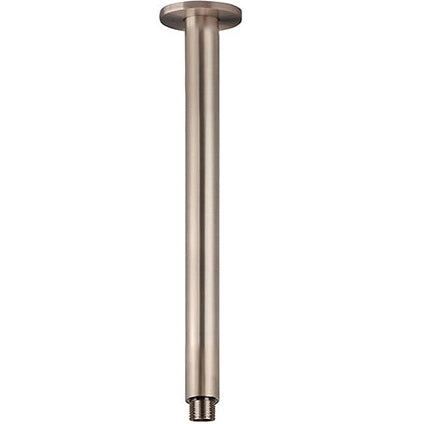 Meir Round Ceiling Shower Arm 300mm Champagne MA07-300-CH