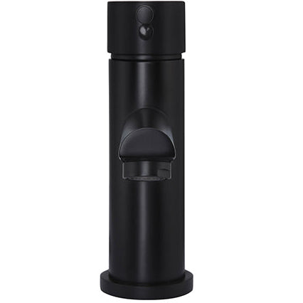 Meir Round Mono Basin Mixer Tap Matt Black MB02_3