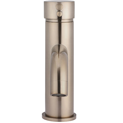 Meir Curved Mono Basin Mixer Tap Champagne MB03-CH_3