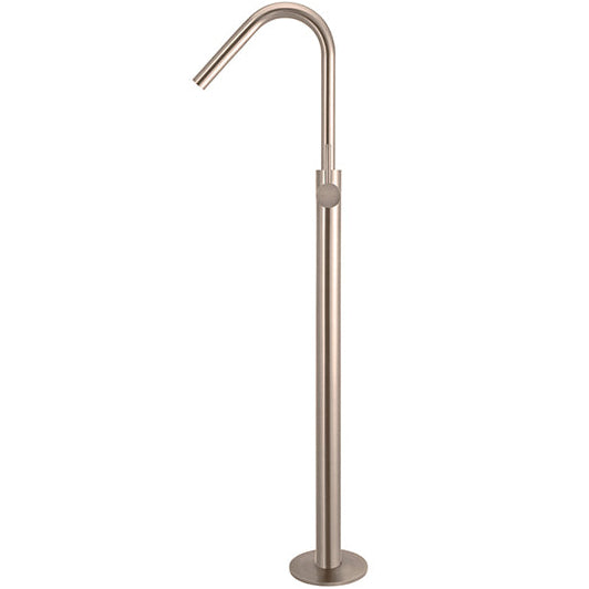 Meir Freestanding Single Lever Bath Shower Mixer Tap With Shower Kit Champagne MB09-CH_2