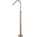 Meir Freestanding Single Lever Bath Shower Mixer Tap With Shower Kit Champagne MB09-CH_2