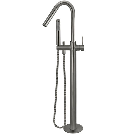 Meir Freestanding Single Lever Bath Shower Mixer Tap With Shower Kit Shadow MB09-PVDGM_1