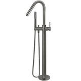 Meir Freestanding Single Lever Bath Shower Mixer Tap With Shower Kit Shadow MB09-PVDGM_1